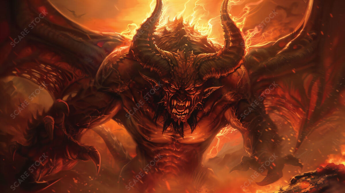 Apex Inferno - Majestic Demon Overlord Image | Demons & Dark Entities