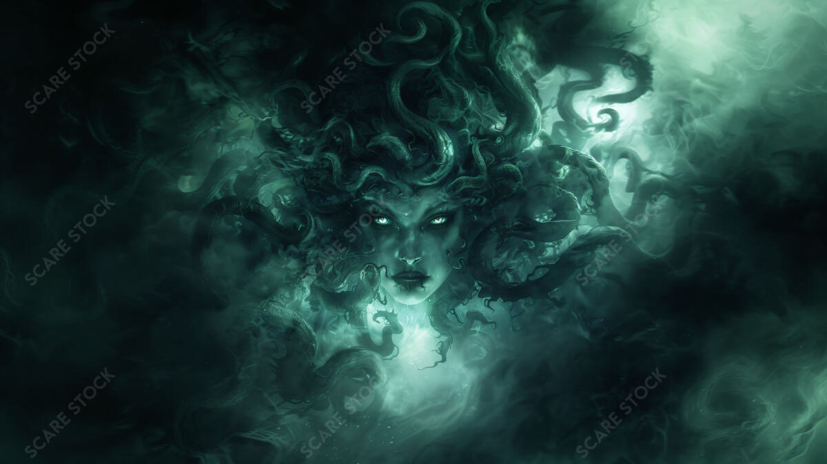 Mistress of Mist - Ethereal Enchantress Stock Photo Art | Demons & Dark Entities