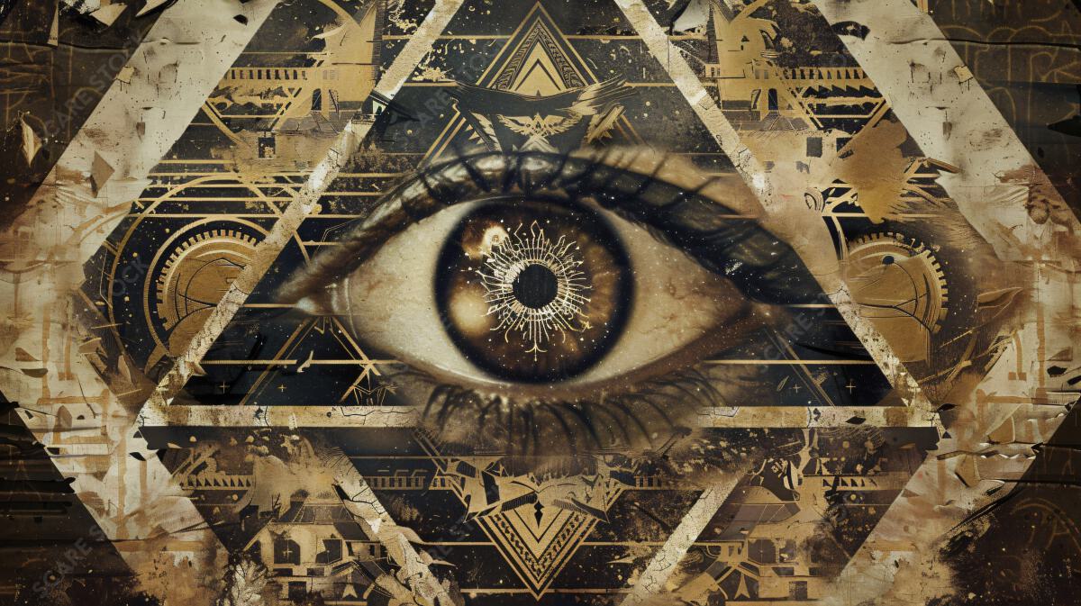 Occult Eye - Mystical Art | Ideal for Album Covers and Backgrounds | Occult Art