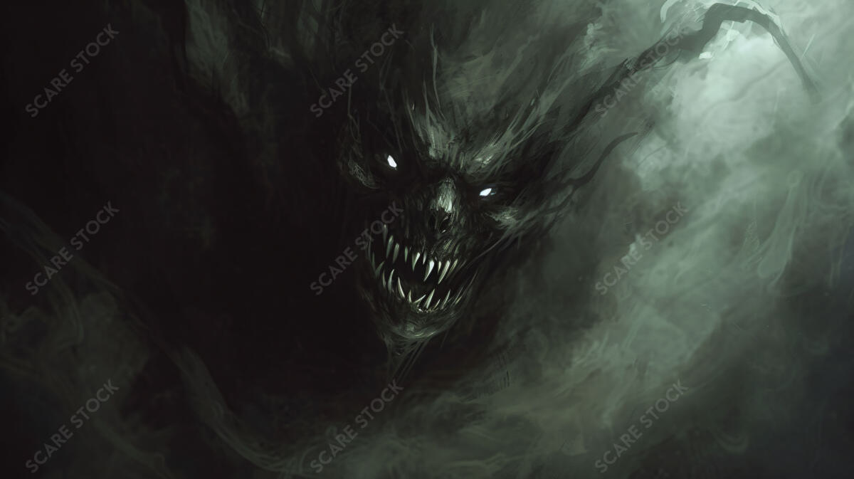 Phantom Beast - Horror Stock Image | Demons & Dark Entities