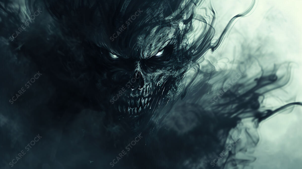 Spectral Wraith - Atmospheric Stock Image | Demons & Dark Entities