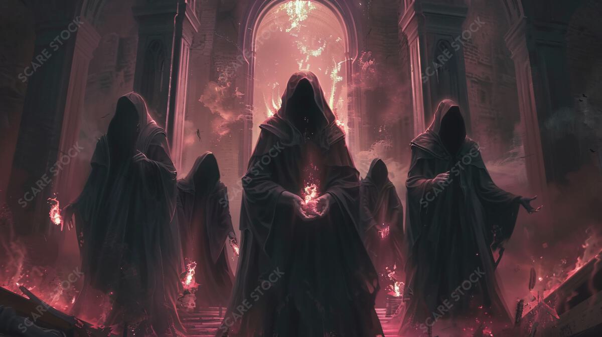 Summoners - Dark Fantasy Art | Ideal for Album Covers and Backgrounds | Occult Art